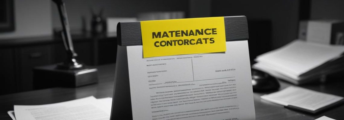 Contratos De Manutenção Inclusos Na Locação