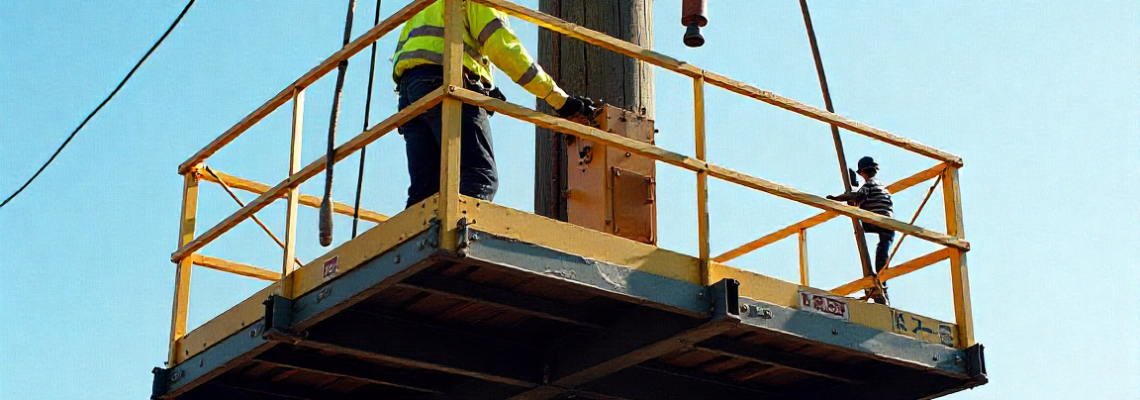 Plataformas Elevatórias Para Montagem De Linhas De Transmissão