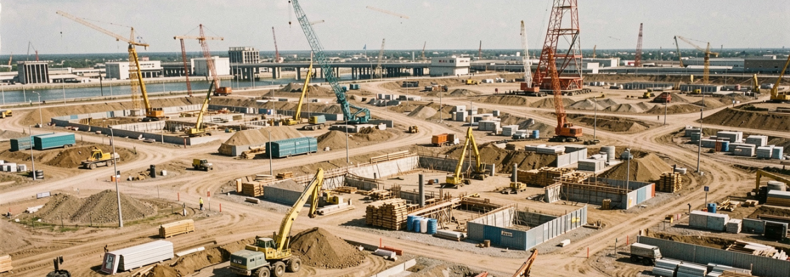 Planejamento De Frotas Para Múltiplos Canteiros Ativos