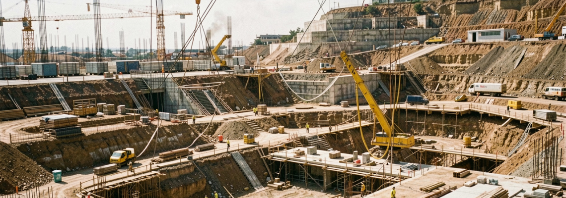 Soluções Logísticas Para Obras Sem Infraestrutura Viária