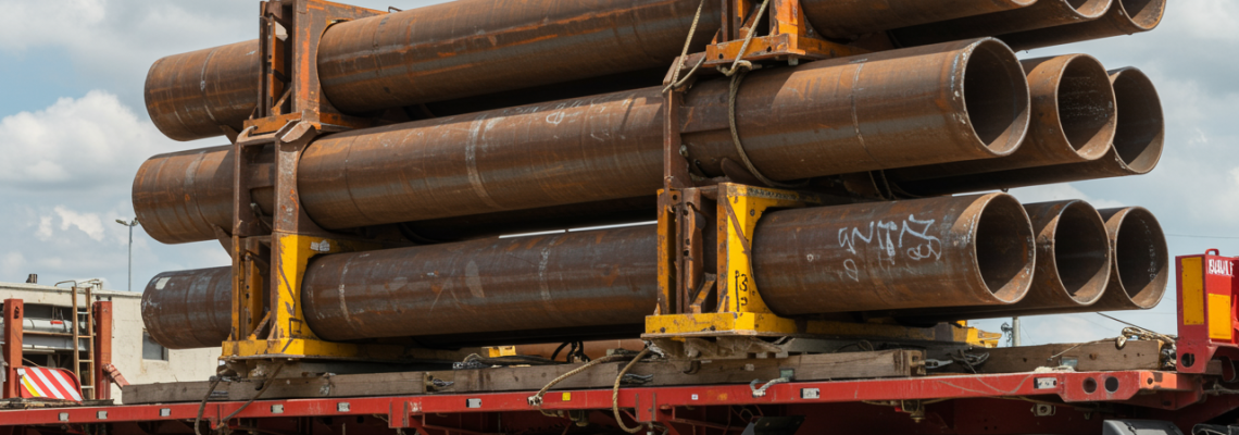 Caminhões Adaptados Para Transporte De Estruturas Metálicas