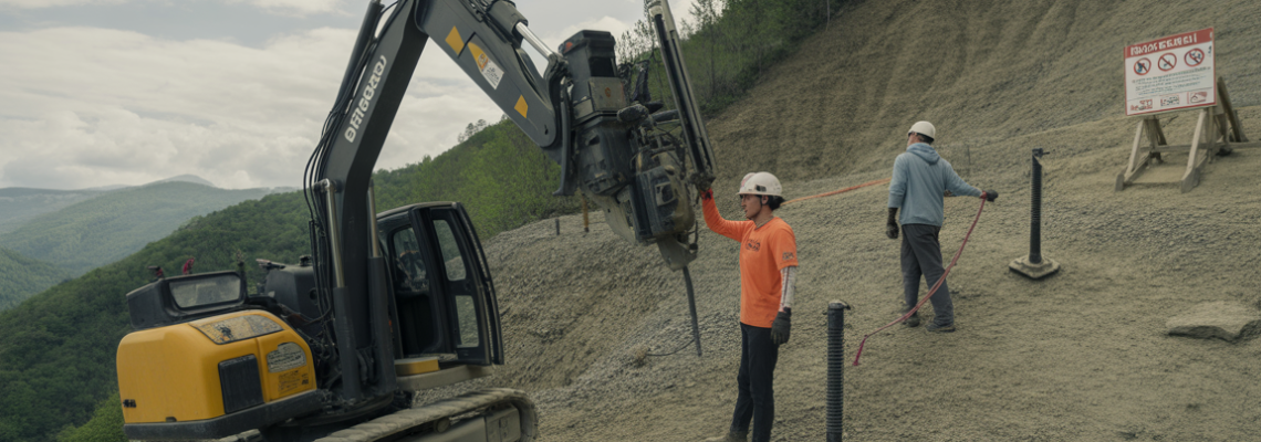 Equipamentos Para Estabilização De Taludes: Segurança Em Encostas