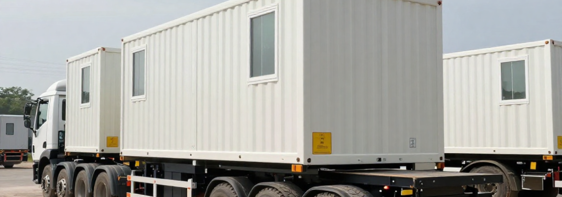 Veículos Técnicos Para Transporte De Estruturas Pré-montadas Em Canteiros Extensos